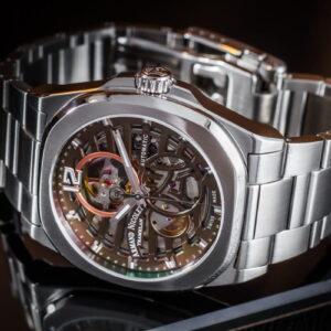 ARMAND NICOLET J09 SKELETON AUTOMATIC A660SAA-GR-MA4660AA 41MM NOWY/KPL.