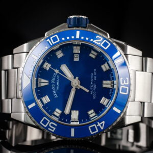 Armand Nicolet Js9-41mm A481AGU-BU-MA2481AA Automatic Nowy/Kpl.