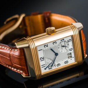 Jaeger-lecoultre Reverso Grande Date 240.1.15 18k Gold Waga 122g 29mm/Etui+Dok.