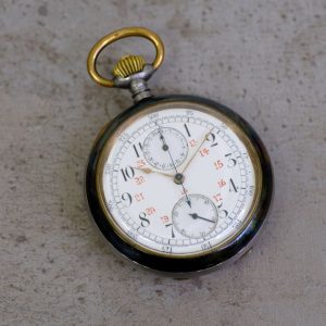 Omega Kieszonkowy Chronograph Manual Stal 54mm