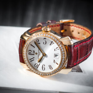 Vacheron Constantin Malte Lady Quartz 18k Gold Diamonds 25715/000J 28,3mm/Kpl.