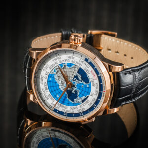 Montblanc Heritage Spirit World Time 18k Gold Waga 102g 41mm/Kpl.