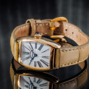 Franck Muller Cintrée Curvex Lady Quartz 2251 QZ 18k Gold 22mm