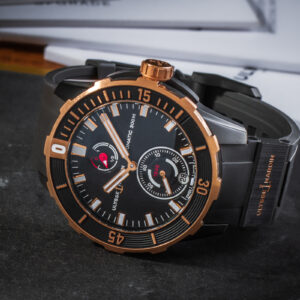 Ulysse Nardin Diver Chronometer 1185-170 Automatic Titanium|18k Gold 44mm/Complete