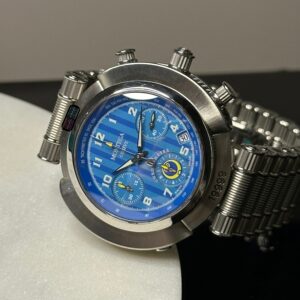 Montega Geneva MC01 Limited Chronograph Blue Dial Automatic COSC 44mm/Kpl.