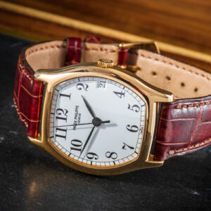Patek Philippe Gondolo 5030 Automatic Date 18k Gold 34mm X 41mm/Etui