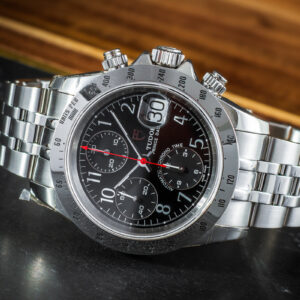 Tudor Prince Date 79280 Black Automatic - Chrono Time 40mm/Box