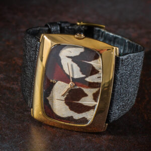 Corum Peacock Feather 57183 Manual 18k Gold 42mm X 34mm