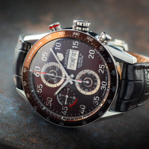 TAG Heuer Carrera Chronograph Brown Cal.16 Day-Date Cv2a12 43mm/Case