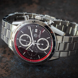 TAG Heuer Carrera Chronograph Cal. 16 Cv201d Limited XXX|600 41mm/Case+Docs.