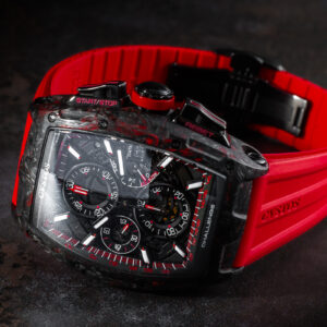 Cvstos Challenge II Chronograph Carbon 41mm New Strap/Documents