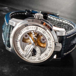 Ming 37.05 Moonphase Manual Blue Dial 38mm