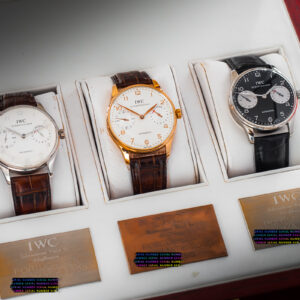 Zestaw 3 Zegarków IWC Portuguese IW5000 Limited Różowe Złoto|Platyna|Stal 42mm/kpl