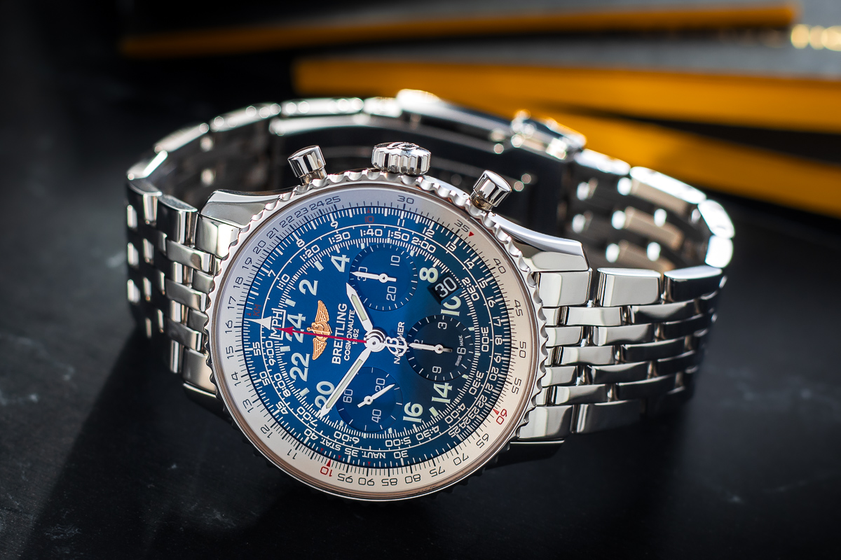 Breitling Navitimer Cosmonaute Mercury Aurora Special Edition
