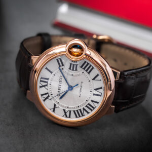 Cartier Ballon Bleu 36 Automatic WGBB0009 3927 18K Rose Gold 36mm/Kpl.