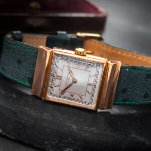 Patek Philippe Vintage 1910 Manual 18k Gold 25mm X 38mm/Box+Certificate