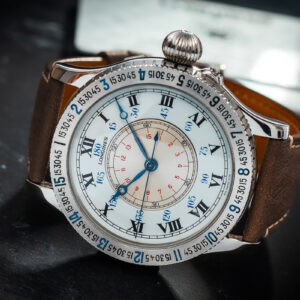 Longines Lindbergh Hour Angle 876.5238 Manual Limited XXXX|1000 47.5mm New Strap/Complete