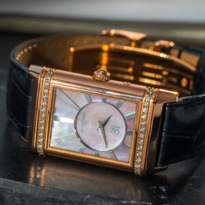 Jaeger-LeCoultre Grande Reverso Duetto Duo 264.2.74 Lady 18K Rose Gold Diamonds 24mm/Kpl.
