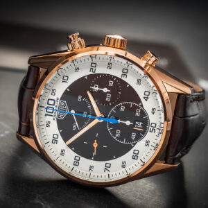 TAG Heuer Carrera Mikrograph 1/100th CAR5040 COSC Limited XXX|150 18k Gold 43mm/Kpl