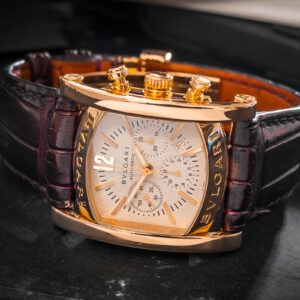 Bulgari Assioma Chronograph AA44GCH Automatic 18k Gold 114g 35mm/Kpl