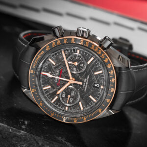 Omega Speedmaster Dark Side Of The Moon Meteorite Dial Ceramic 44mm/kpl.