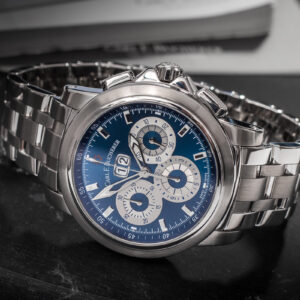 Carl F. Bucherer Patravi Chronodate 00.10624 Blue Automatic 44mm/Kpl