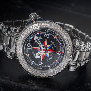 Gio Monaco Poseidon Automatic Diamonds 1.6ct Limited 47mm/Box