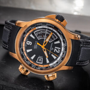 Jaeger-LeCoultre Master Compressor Extreme W-Alarm Limited 150.2.42 18k 46mm+Nowy pasek/kpl