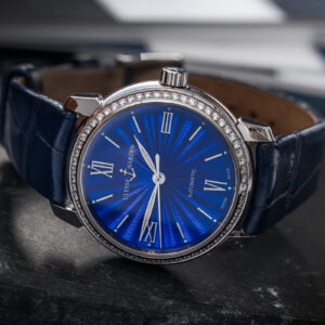 Ulysse Nardin Classico Lady Blue Dial 8103-116 Automatic Diamonds 31mm/Kpl