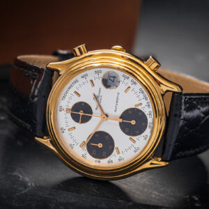 Baume & Mercier Baumatic Chronograph 86103 Automatic 18k Weight 66g 37mm/Box