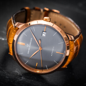 Girard-Perregaux 1966 Automatic Date 49525 18k Rose Gold 38mm Nowy Pasek/Dok.