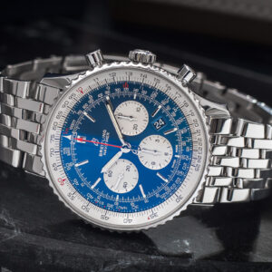 Breitling Navitimer 1 In-House B01 Chronograph 46 Blue AB0127 COSC 46mm/Box