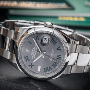 Rolex Datejust 36 126200 Wimbledon Oyster 36mm-10.2025-Full Set