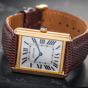 Cartier Tank Solo 2742 Quartz SS|18K Gold 27mm X 35mm/Box