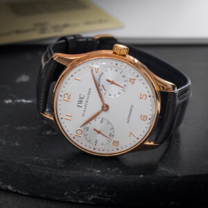 IWC Portuguese 7-Days IW500004 Automatic 18k Rose Gold 42mm Nowy Pasek/kpl.
