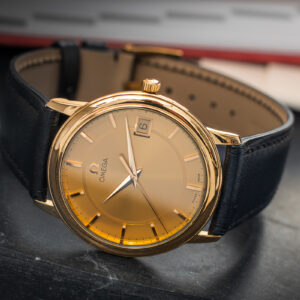 Omega De Ville Prestige 46101102 Quartz 18k Gold 34,4mm/Kpl