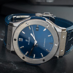 Hublot Classic Fusion 511.NX.7170.LR Blue Automatic Titanium 45mm/Kpl
