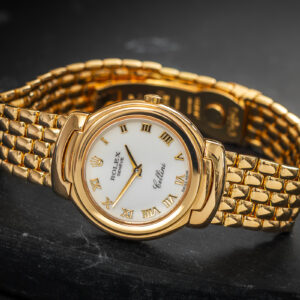 Rolex Cellini Lady 6621 Quartz 18k Gold Waga 70g 26mm/Etui