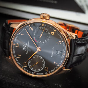 IWC Portuguese 7-Days IW500702 Automatic 18k Rose Gold 42.3mm / Complete Set