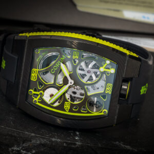 Corum Heritage Lab 01 Sekelton Damascus Steel Limited 40mm X 55mm/kpl