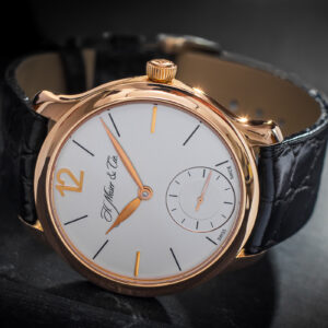 H.Moser & Cie. Endeavour Mayu 321.503-005 18k Rose Gold Manual 39mm