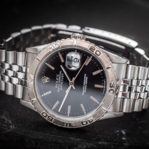 Rolex Datejust Turn-O-Graph 16264 Black Jubilee Automatic COSC 36mm