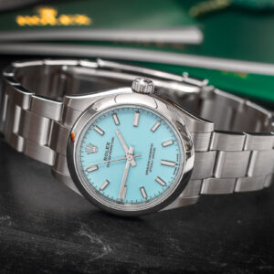 Rolex Oyster Perpetual 31 Tiffany Dial 277200 31mm-Nowy 2026-Full Set
