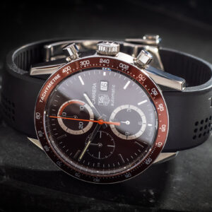 TAG Heuer Carrera Chronograph Brown Cal.16 Day-Date CV2013-2 41mm/Etui