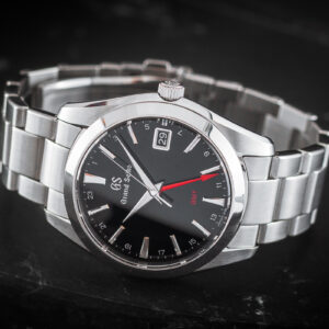 Grand Seiko Heritage Collection GMT SBGN013 Black Quartz 40mm