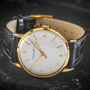 IWC Schaffhausen Manual Vintage 18k Gold 34mm