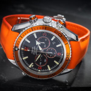 Omega Seamaster Planet Ocean Chronograph 29185082 45,5mm Nowy Pasek/Kpl.