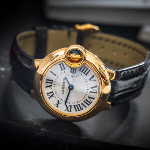 Cartier Ballon Bleu 28 Lady Quartz W6900156 3006 18k Gold 28mm/kpl.