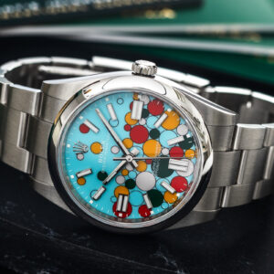 Rolex Oyster Perpetual 41 Tiffany Celebration Dial 124300 41mm Nowy/Kpl