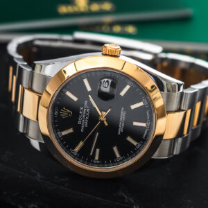 Rolex Datejust 41 Oyster 126303 Black Dial SS|18K Gold 41mm/Kpl